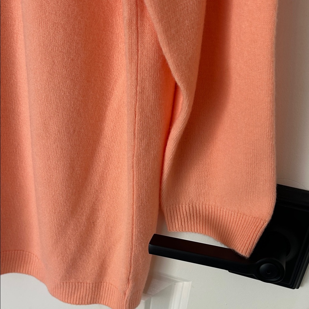 One Step Up Plus Peach Cardigan - Picture 4 of 7